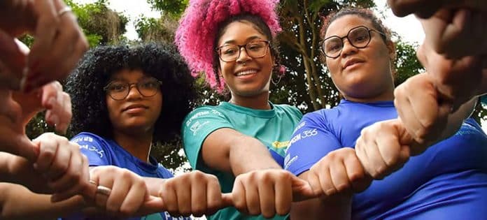© UN Women/Rossana Fraga Women in Brazil highlight the importance of access to sport.
