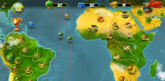 Screenshot of World Rescue game