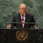 Secretary-General António Guterres addresses the opening of the general debate of the General Assembly’s seventy-sixth session.