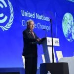 UN SG António Guterres at COP26