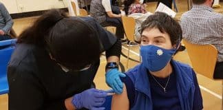 Image of a person vaccine