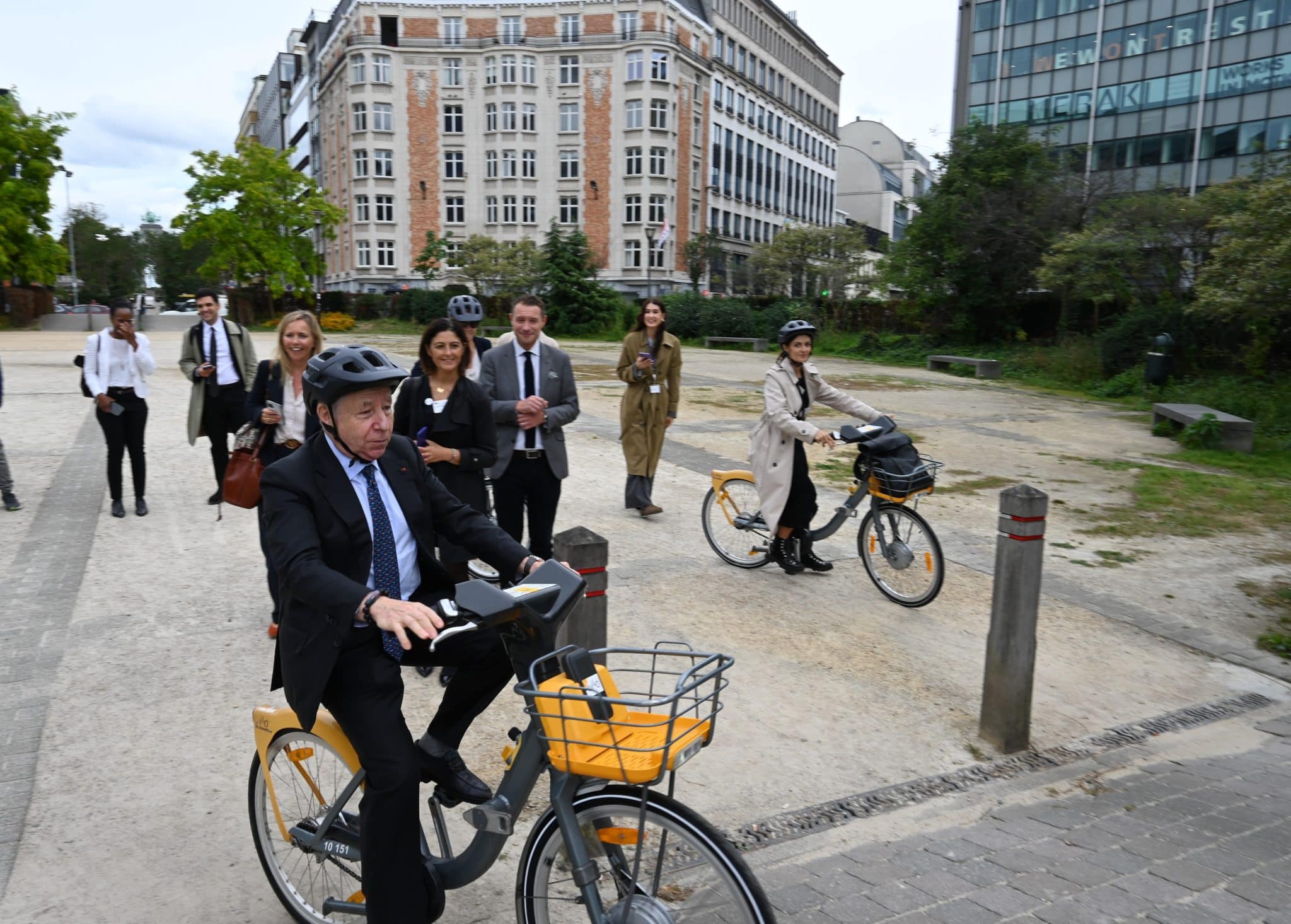 bicycle tour, Brussels