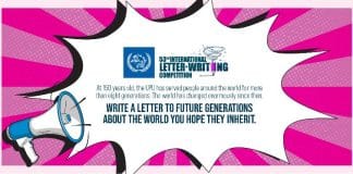 International Letter-Writing Competition for Young People 2024 banner