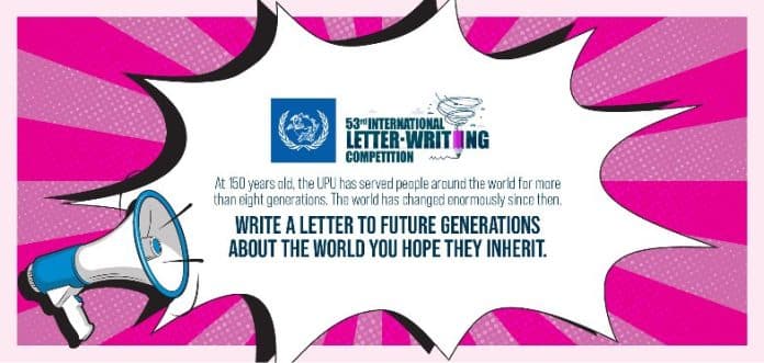 International Letter-Writing Competition for Young People 2024 banner