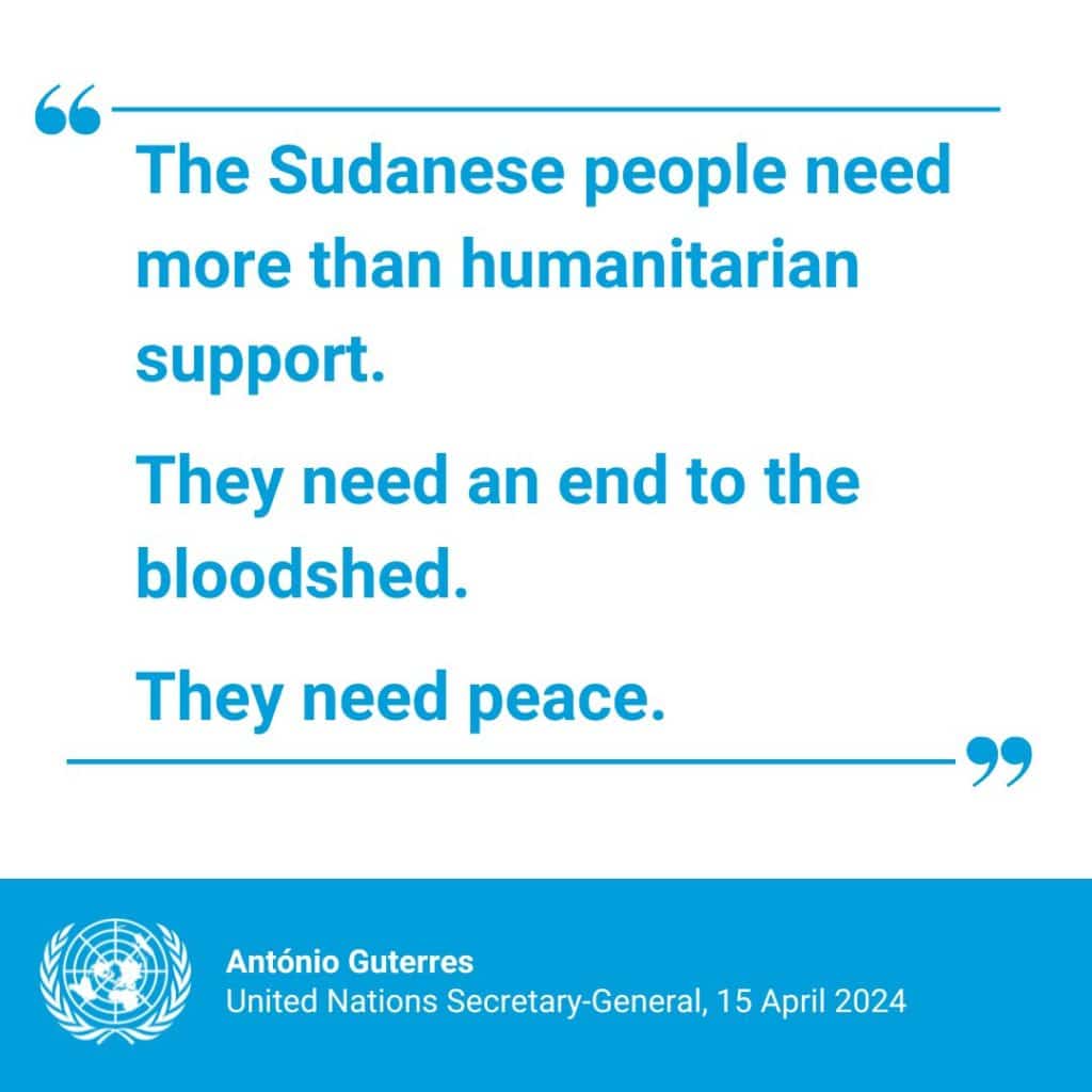 The UN and the crisis in Sudan (Jan-Jun 2024) - United Nations Western ...