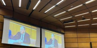 M. Christophe Yvetot, a participé au panel de haut niveau intitulé « La Francophonie à l'aube de la transition numérique : défis et opportunités », au Centre international de Vienne