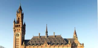 International Court of Justice, ICJ building, the Hague, Netherlands