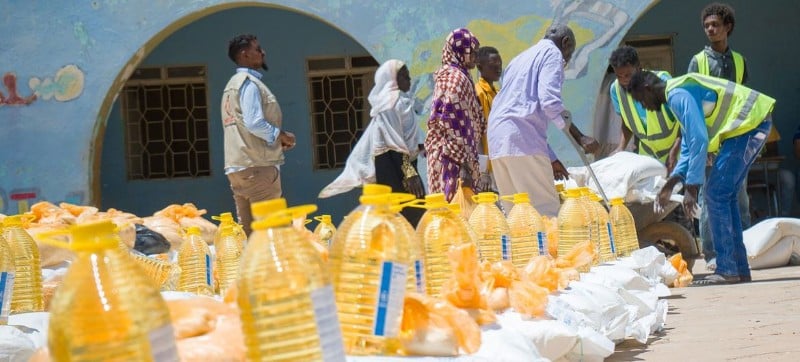 © WFP/Abubakar Garelnabei The World Food Programme (WFP) delivers food in Omdurman, Sudan.