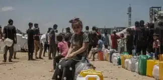 Young child in Gaza