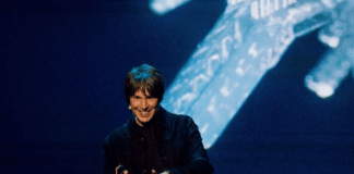 Brian Cox on stage
