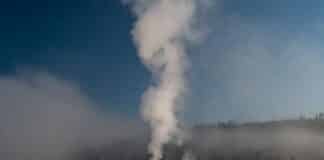 methane coming out of the ground