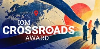 IOM Crossroads Award banner