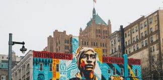 Voting-Human-Rights-Painting