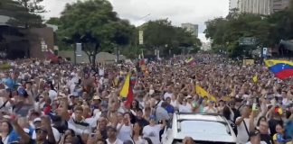 Volker Türk: Ihmisoikeuksien ei pitäisi olla tekosyy Venezuelan väliintulolle Venezuelan mielenosoitukset presidentinvaalien jälkeen vuonna 2024. Kuva: WikimediaCommons