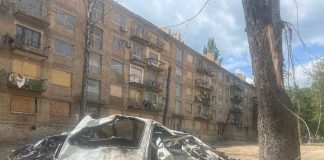 YK hakee 2,3 miljardia dollaria humanitaariseen apuun Ukrainassa Kiovaan vuonna 2025 kohdistuneen hyökkäyksen seuraukset. Kuva: Árni Snævarr/UNRIC
