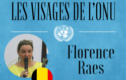 Les Visages de l’ONU : Florence Raes Faces of the UN Homepage Banner 1