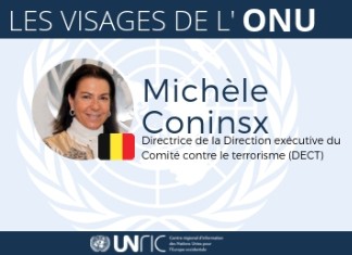 Les Visages de l’ONU : Michèle Coninsx