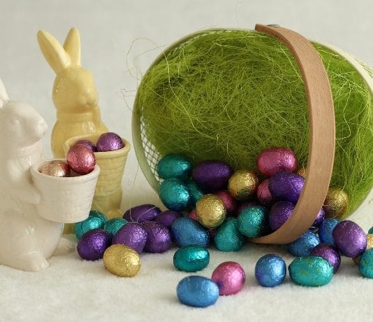 paques, oeuf, chocolat, lapin,