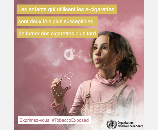 Journée mondiale sans tabac : les jeunes cibles principale des cigarettiers Les enfants qui utilisent des e-cigarettes sont deux fois plus susceptibles de fumer des cigarettes plus tard