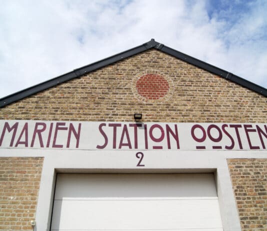 batiment station marine de Ostende