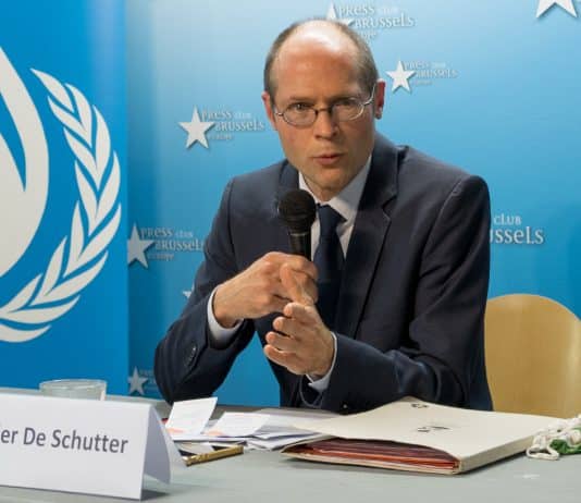 Olivier De Schutter Rapporteur spécial de l'ONU sur l'extrême pauvreté