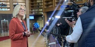 Sigrid Kaag à Bruxelles le 19 février 2024