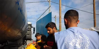Europe : les autorités qui condamnent l’interdiction de l’UNRWA par Israël Distribution de l'UNRWA