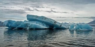 Image de glaciers pour illustrer un article démontant les arguments des climatosceptiques