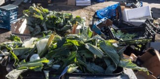 marché en Italie, gaspillage alimentaire