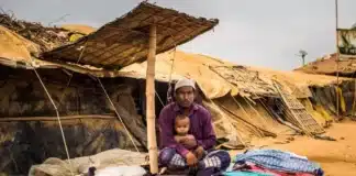 Camp de réfugiés de Hakimpara, Ukhia, Cox’s Bazar, Bangladesh