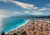 Ville de Nice, en France