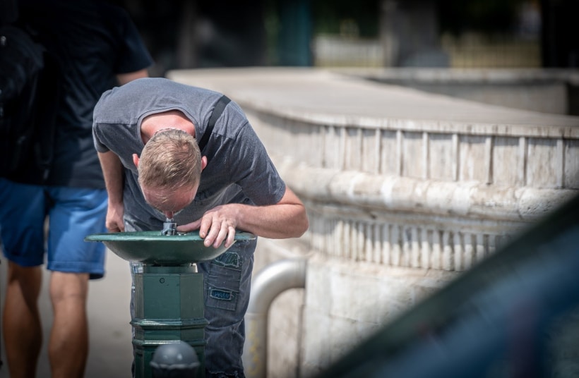 Vatnssopinn er góður í miklum hit