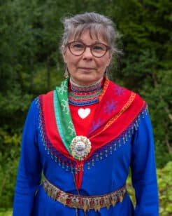 Marianne Gråik, forseti Samíska þingsins í Svíþjóð. Ljósmynd: Úr einkasafni