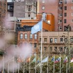 UN View & Flag