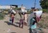 Distribuzione della farina in Yemen