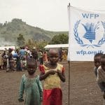 WFP Food distribution in the Bulengo camp