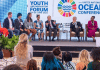 UN Secretary-General Antonio Guterres speaks at the UN Ocean Conference’s Youth and Innovation Forum in Lisbon, Portugal.