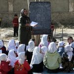 Afghan Primary School Children Attend Classes