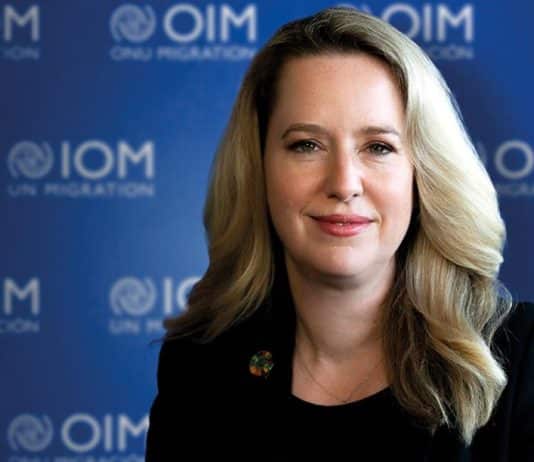 Amy Pope, Direttrice Generale dell’Organizzazione Internazionale per le Migrazioni (OIM)