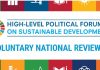 UN - High-Level Political Forum - SDGs