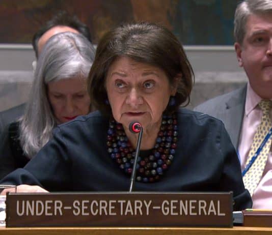 Sottosegretario Generale Rosemary A. Dicarlo - Osservazioni al Consiglio di Sicurezza