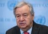 Foto del segretario generale onu Antonio Guterres