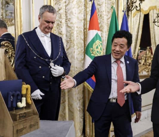 FAO Il Direttore Generale QU Dongyu e il Presidente Sergio Mattarella