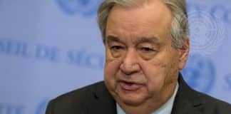 Foto del Segretario Generale ONU Antonio Guterres