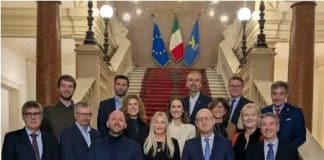 La foto ritrae i rappresentanti dell'Ufficio Europeo per gli Investimenti per la Salute e lo Sviluppo dell'OMS a Venezia