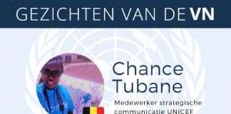 Chance Tubane Faces of the UN