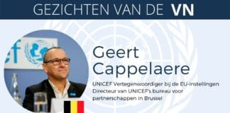 Geert Cappelaere, UNICEF, Gezichten van de VN