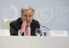 Guterres: Vi trenger politisk vilje til å stoppe klimaendringene