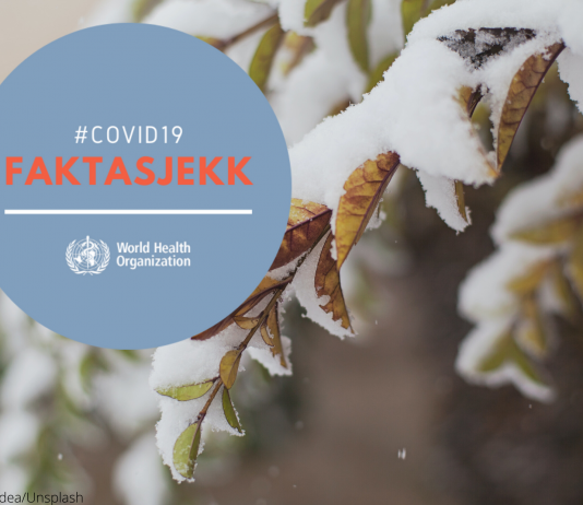 Kan kaldt vær og snø ta knekken på koronaviruset? snø kulde ta knekken koronavirus covid-19 faktasjekk