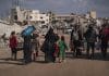 Palestina, Gaza, Rafah, familie, bombing, luft angrep